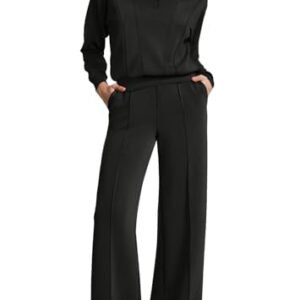 2024 Half Zip Lounge Set for Women